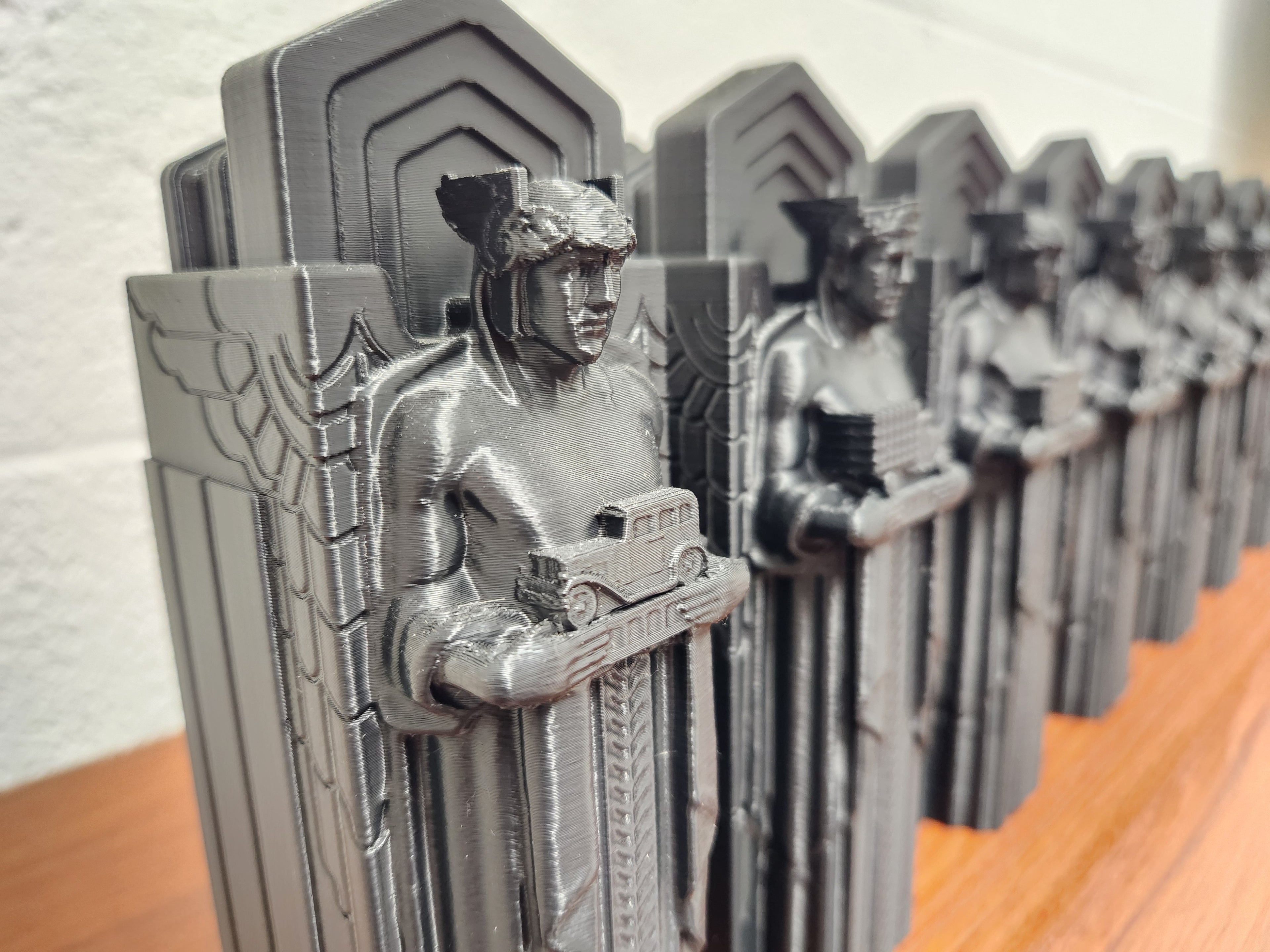 Guardians of Traffic Statues