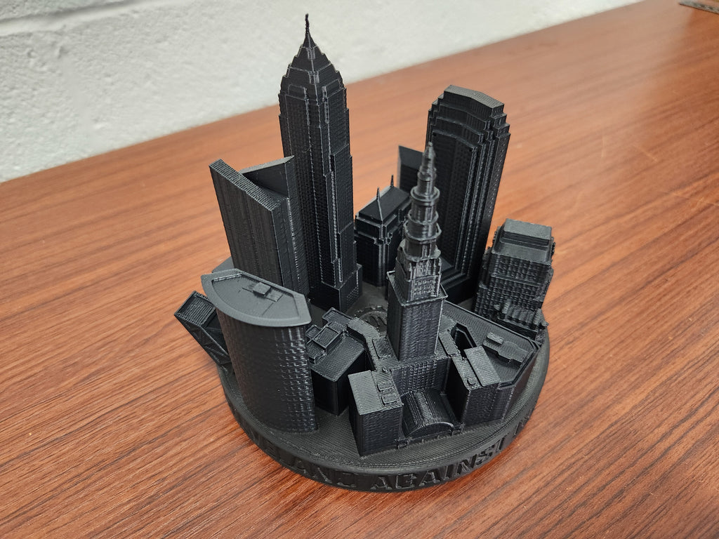 Cleveland Skyline Display
