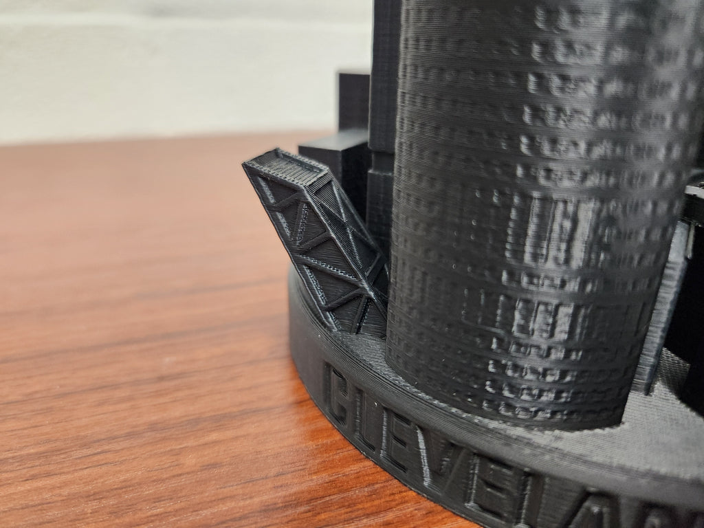 Cleveland Skyline Display